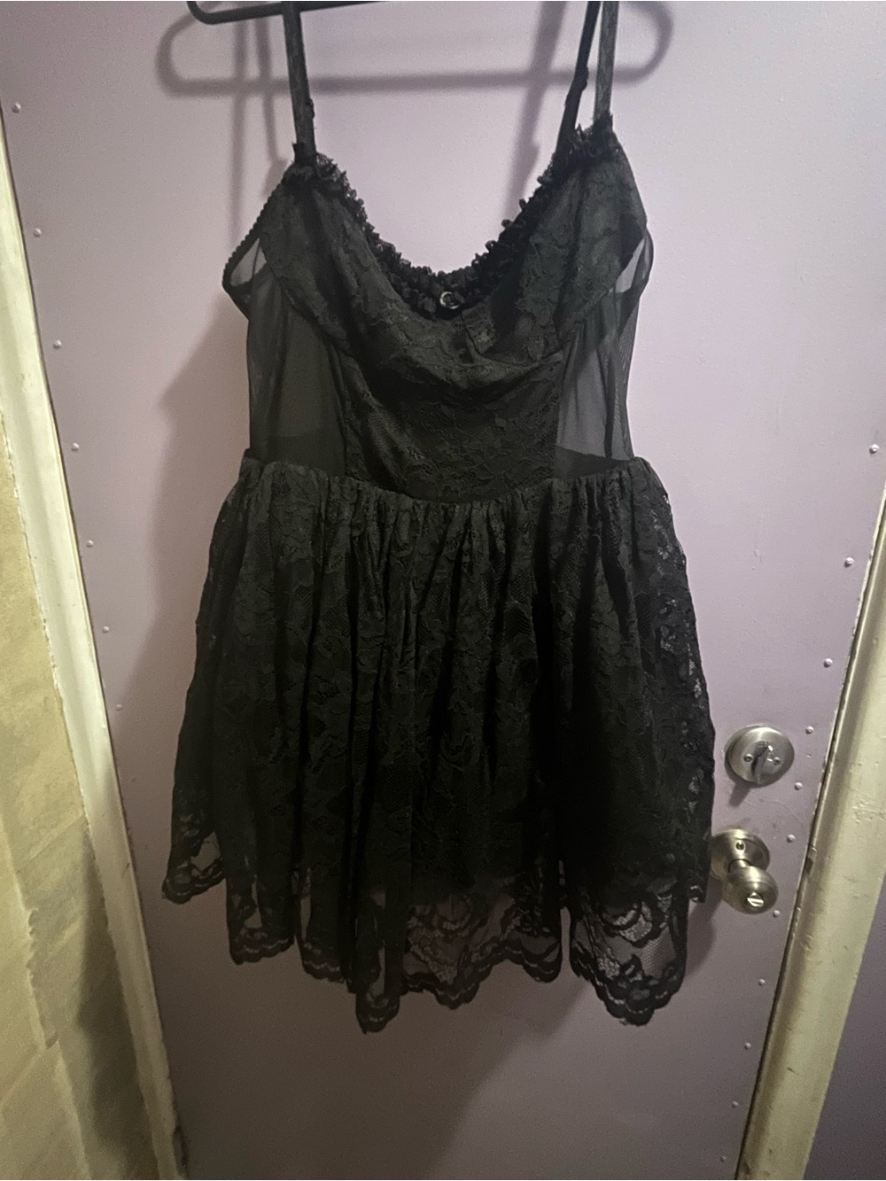 Widow Infinite Love Mesh Dress & Gloves Set, L (BNWT) - Picture 5 of 11